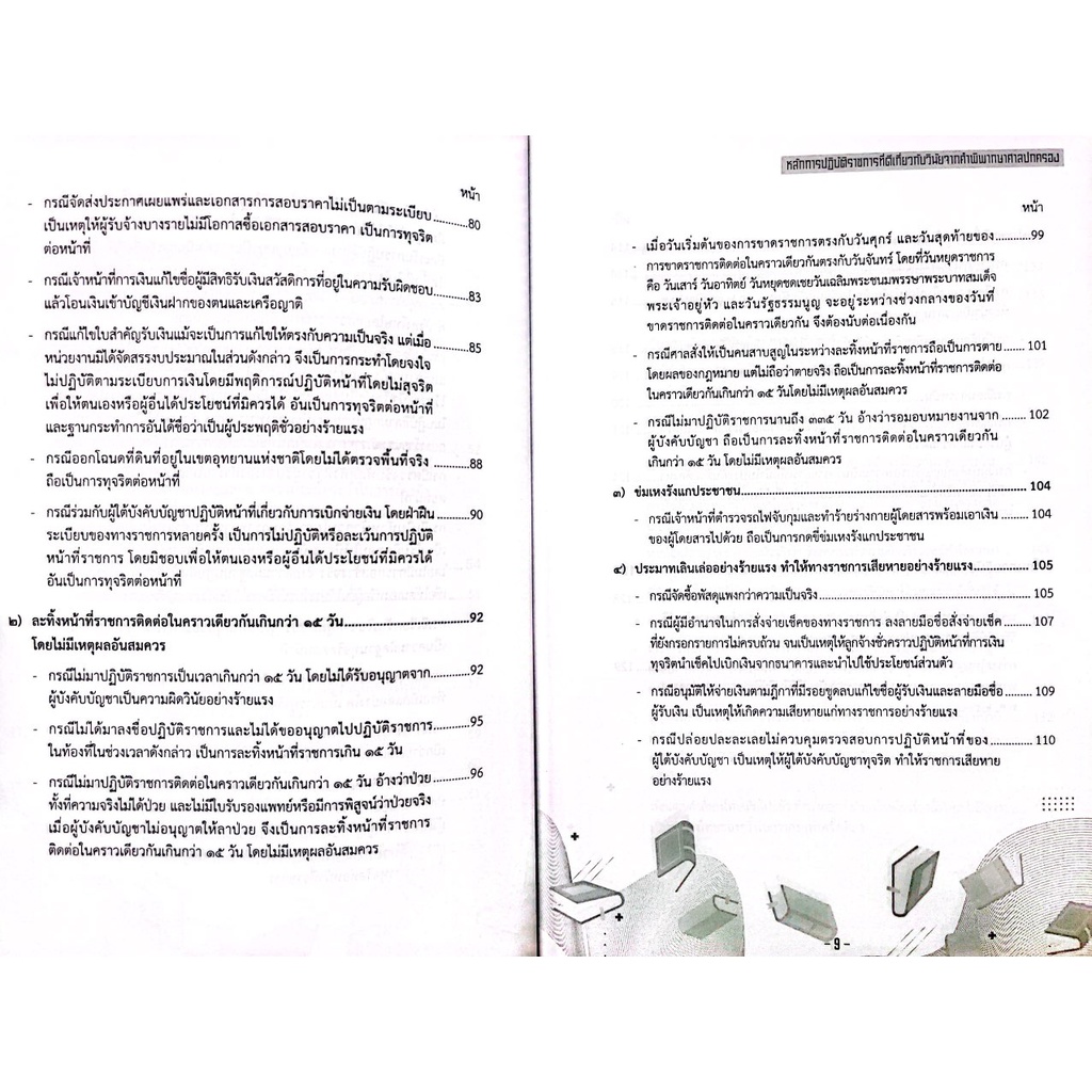 (ห่อปก)หลักการปฏิบัติราชการที่ดี เกี่ยวกับวินัยจากคำพิพากษาศาลปกครอง/นายประนัย วณิชชานนท์/พิมพ์ ตุลาคม 2565(ครั้งที่ 1