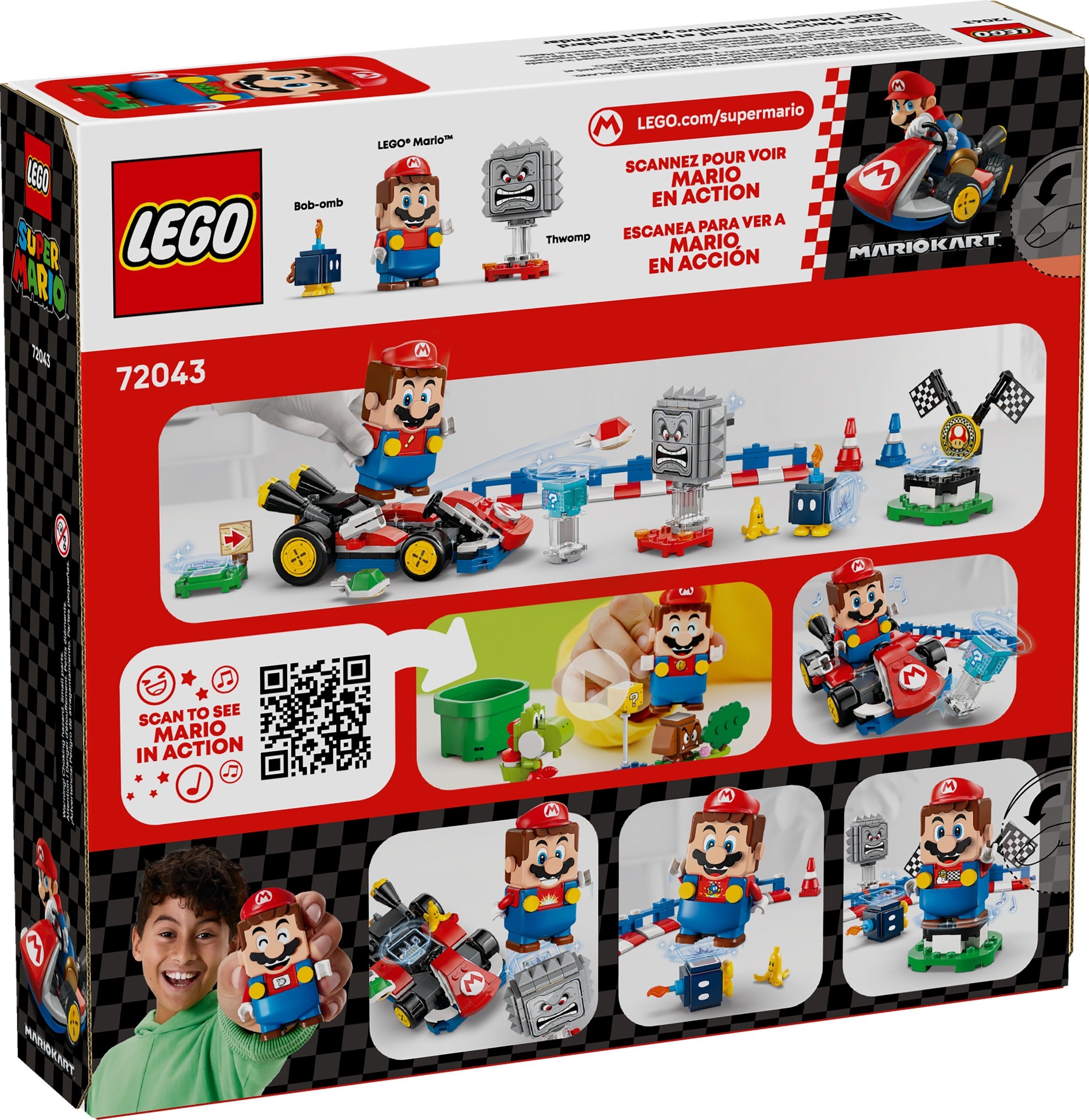 LEGO Super Mario เลโก้ 72043 Interactive LEGO Mario & Standard Kart