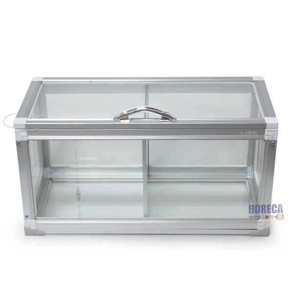 ตู้ผลไม้ 2 ช่อง 1ฝา (ยาว60ซม.) ไลออน อลูมิเนียม คิทเช่น