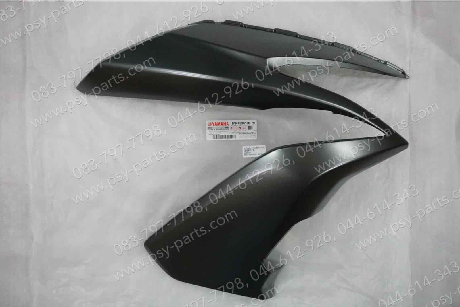 ฝาครอบไฟหน้า-ขวา AEROX แท้ๆ สีเทาดำด้าน (1617) BF6-F8377-00-PC