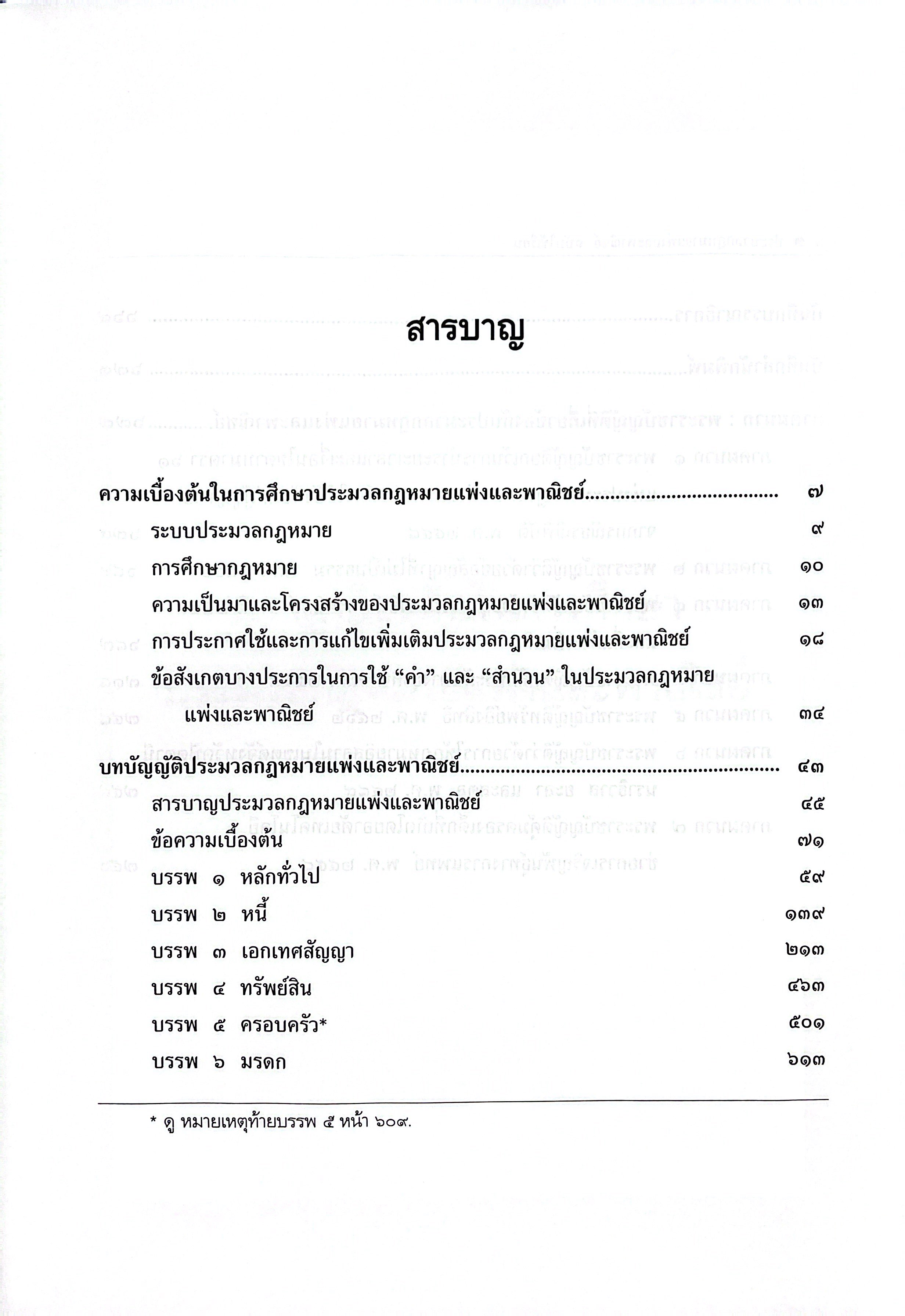 (ห่อปก) ประมวลกฎหมายแพ่งและพาณิชย์ ฉบับใช้เรียน (รศ.สมยศ เชื้อไทย)