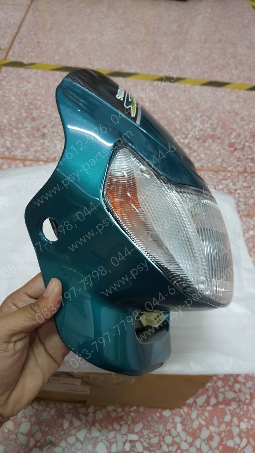 หน้ากากไฟหน้า SPRINTใหม่-RT 110 แท้ๆ สีเขียว (S47) 51810-21D30-834T, 51810-21D30T834