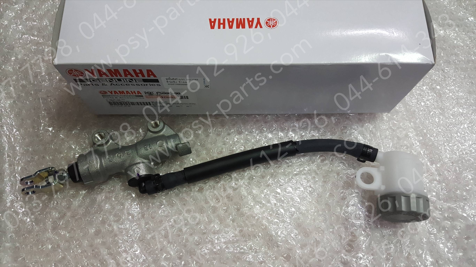 ชุดปั๊มดิสก์เบรค EXCITER แท้ๆ ด้านหลัง ข้างบน 2ND-F580E-00 (สำหรับรุ่นเก่า ตรวจสอบรุ่นก่อนสั่ง)