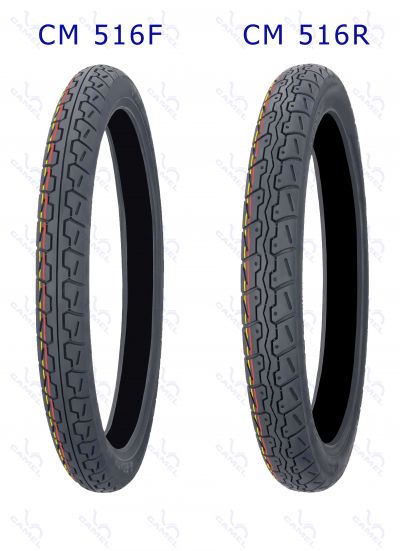 ยางนอก 2.25-17 CAMEL CM516 (ลายโนวา), ยางนอก NOVA'S ล้อหน้า