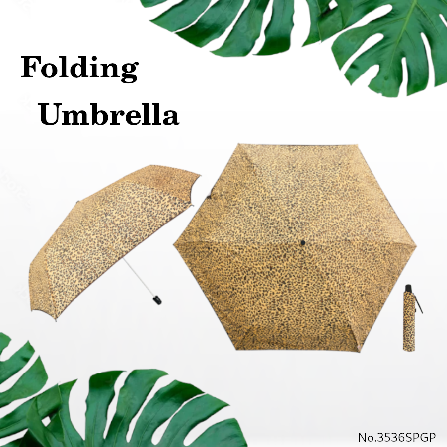 Leo ร่มพับ 3 ตอน ผ้าพองจี้ ดูดซับแสง รุ่นลู่ลมไม่หักง่าย พกพาสะดวก