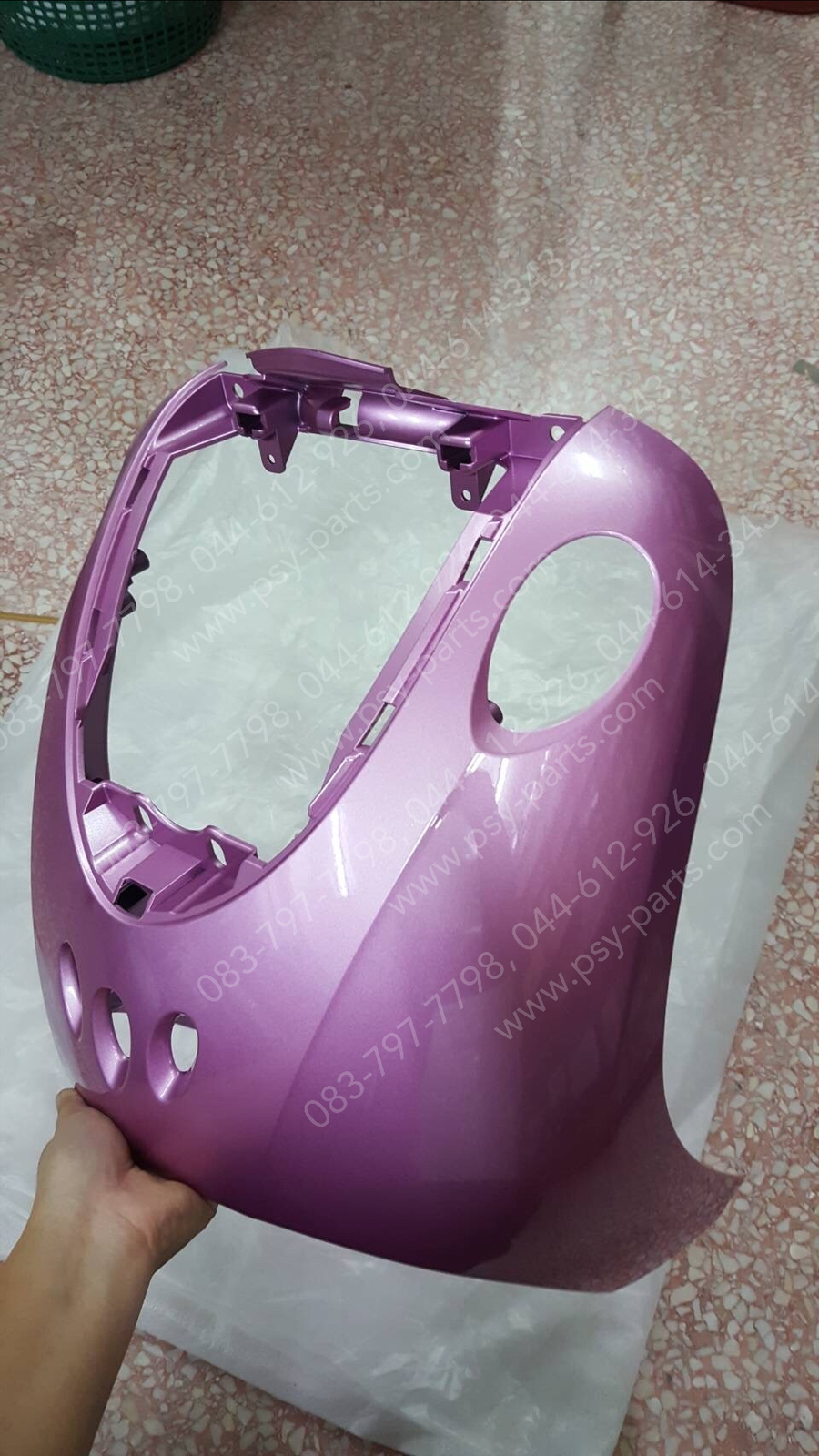 บังลม FINO แท้ๆ สีชมพูม่วง 4D0-F8311-00-P5 Yamaha