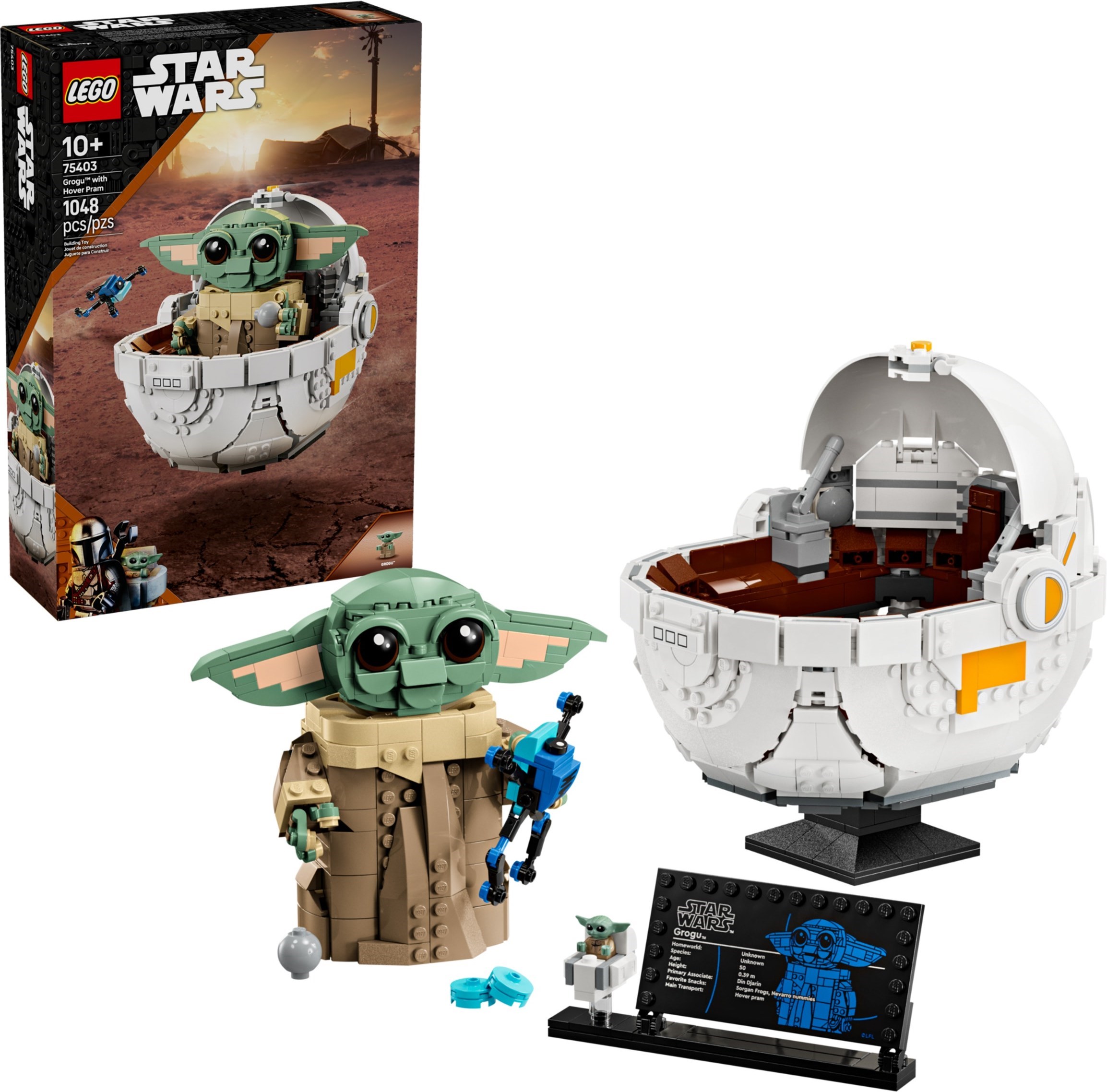 LEGO Star Wars เลโก้ 75403 Grogu with Hover Pram