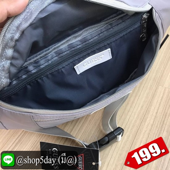 ♨️ กระเป๋าคาดอก-เอว GUESS งานป้าย ผ้าลื่น (2020)
