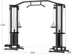 เครื่องฝึกแบบดึงเชือก Battle Ropes