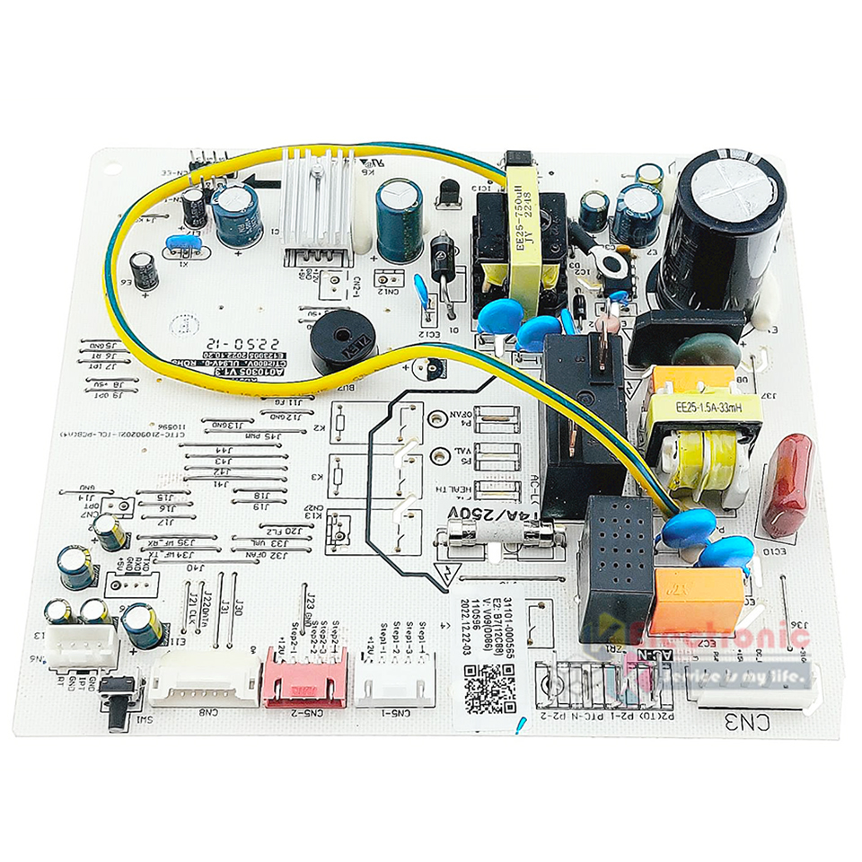 แผงบอร์ดควบคุมแอร์คอยเย็นTCL-ทีซีแอล รุ่น MAC-25FSI-อะไหล่ใหม่แท้บริษัท #อะไหล่แอร์TCL
