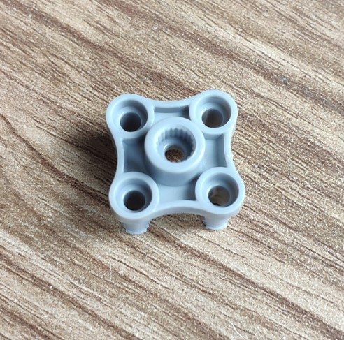 ตัวแปลง SG90 เข้ากับล้อยาง 6514 wheel adapter SG90 steering gear 360-degree turn compatible with Lego cross shaft coupling