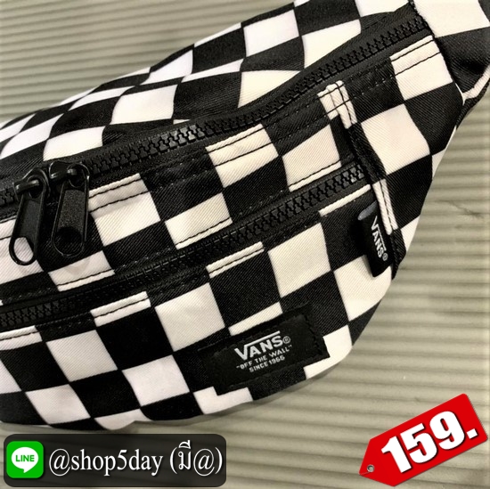 ♨️ กระเป๋าคาดอก-เอว Vans ลายตาราง ⚡️
