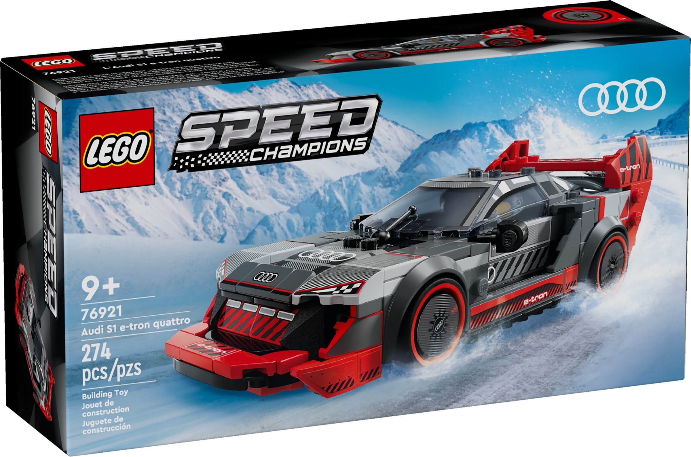 LEGO Speed Champion เลโก้ 76921 Audi S1 e-tron quattro