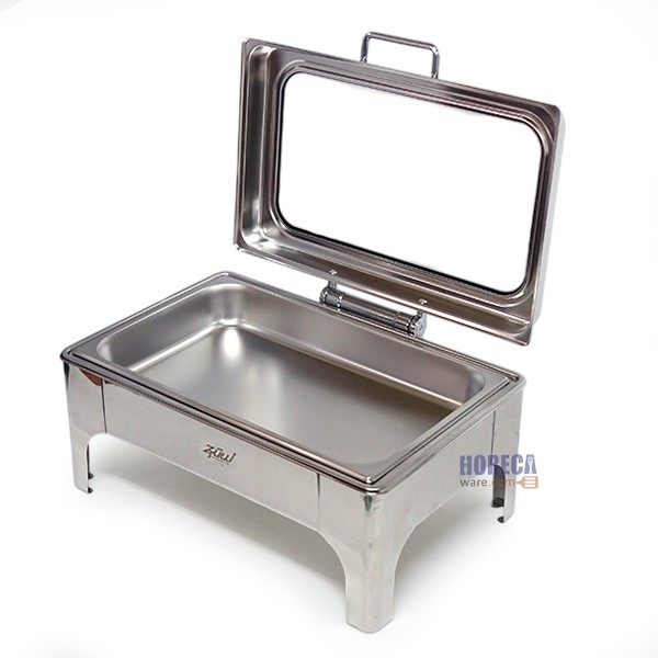 ชุดอุ่นอาหารใหญ่ ฝาปิดโช้คช่องกระจก โซนเนอร์