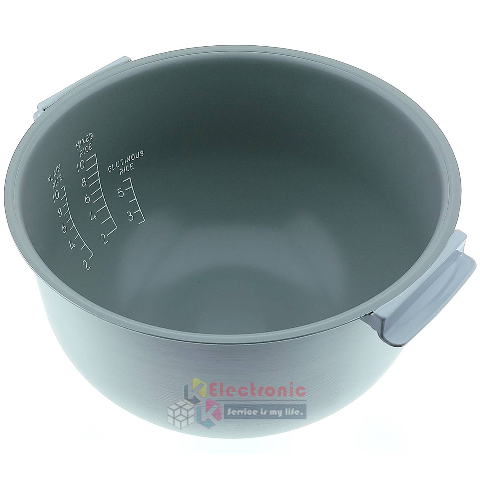 หม้อในSHARP/หม้อในชาร์ป รุ่น KS-COM10 ขนาด 1 ลิตร เคลือบเทปล่อนหุงแล้วข้าวไม่ติดหม้อ #หม้อในอะไหล่แท้SHARP #อะไหล่หม้อหุงข้าวแท้SHARP #KSCOM10