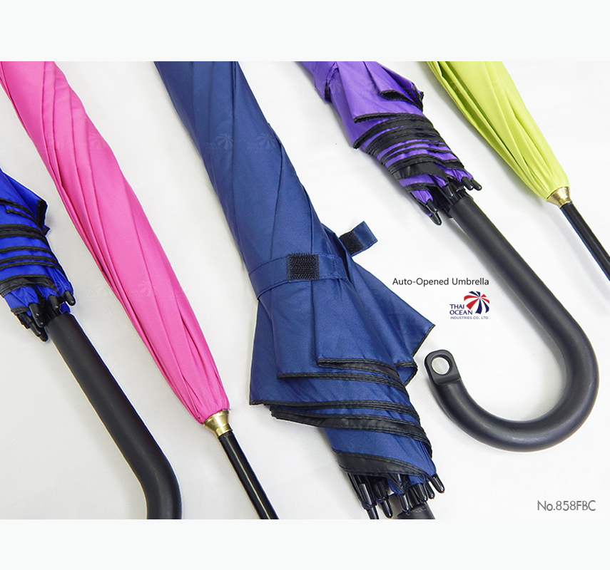 Leo ร่มยาวออโต้เปิดแค่กดปุ่ม ผ้า black uv กันรังสียูวี 99% ขนาด 24นิ้ว