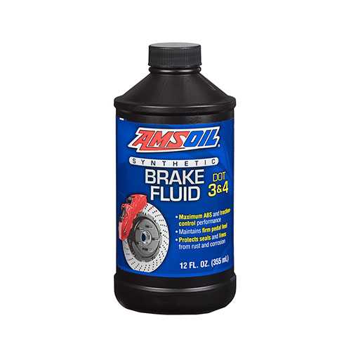 AMSOIL DOT 3 and DOT 4 Synthetic Brake Fluid