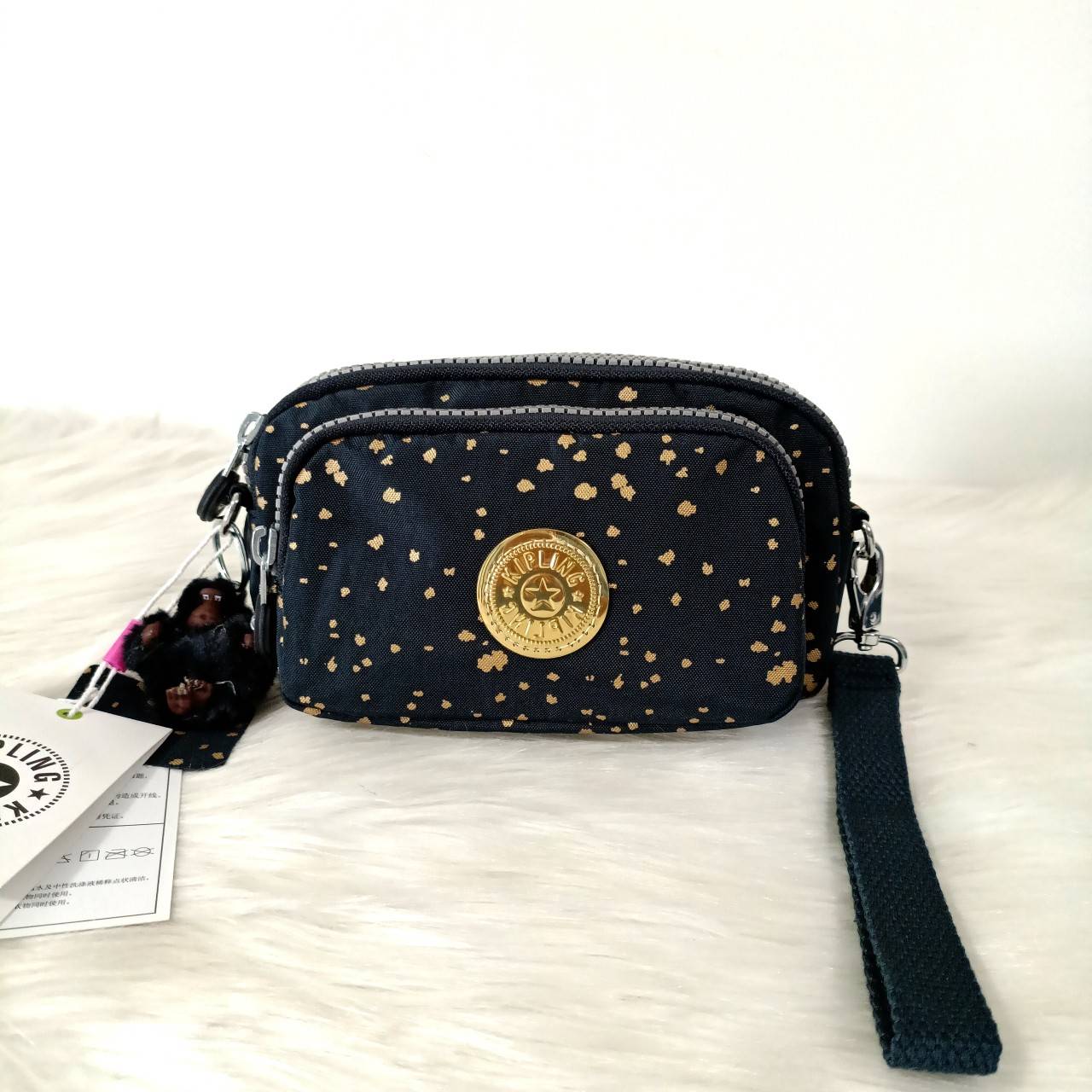 กระเป๋าสะพาย คิปลิ้ง คิปลิง KIPLING 3 Monkey Seoul up