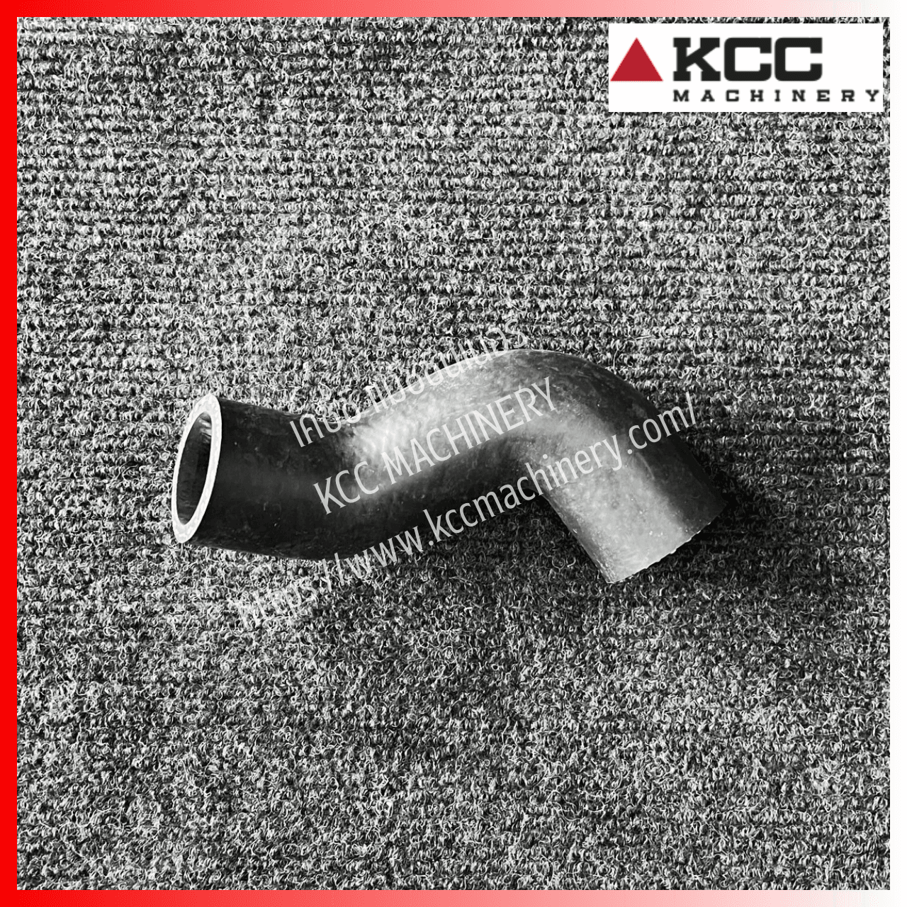 Hose ท่อน้ำตัว S (ท่อกลาง) สำหรับเครื่องยนต์ อีซูซุ (ISUZU)_ZW220