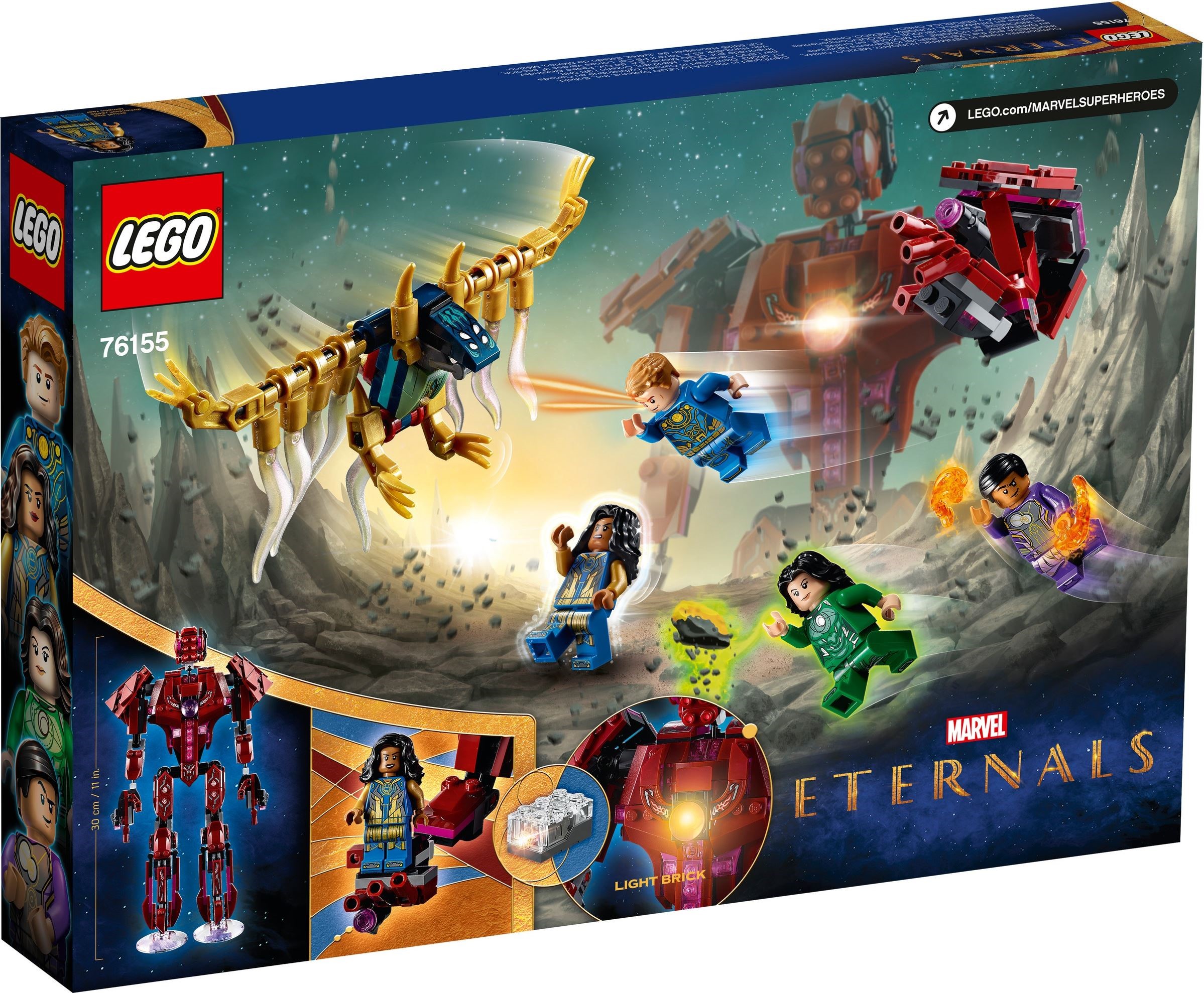 LEGO Super Heroes Marvel เลโก้ 76155 In Arishem's Shadow