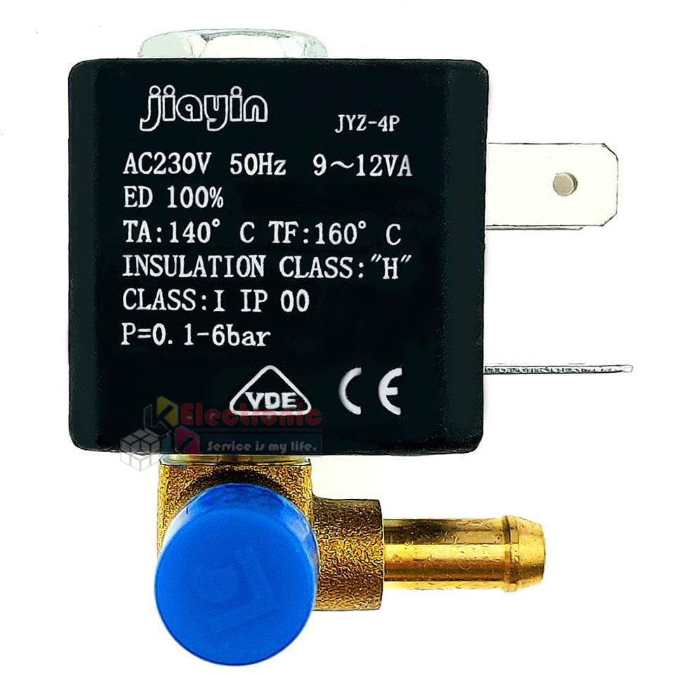 โซลินอยด์วาล์วเตารีดไอน้ำPHILIPS/โซลินอยด์วาล์วเตารีดไอน้ำฟิลลิป รุ่น GC86-อะไหล่แท้-ใช้ได้กับทุกรุ่นที่ทางร้านระบุไว้ #อะไหล่เตารีดไอน้ำPHILIPS