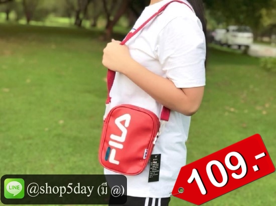 🔥กระเป๋าแฟชั่น สะพายข้าง Fila ฟิล่า No.flla PU0001