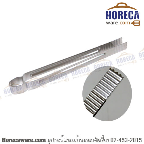 Tong clamp Korean stainless steel, 12 inches compact [cq-kr-12]