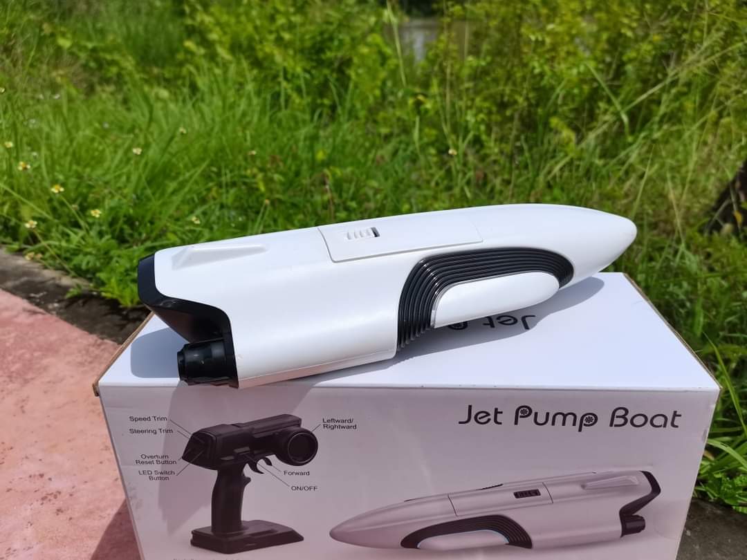 เรือบังคับวิทยุ HELIWAY-K S2 JET PUMP BOAT 2.4 GHZ 25.KMH สินค้าชุดพร้อมเล่น