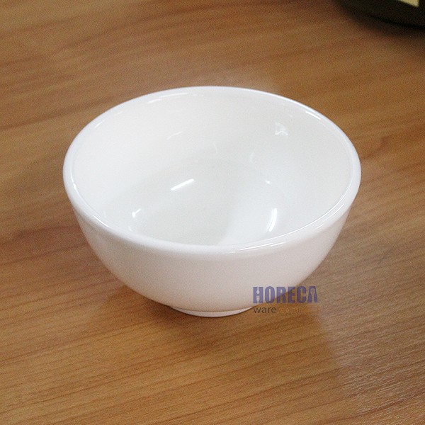 ชามลึก 5 นิ้ว ทรงโคม สีนม ตราโฟเซรามิค