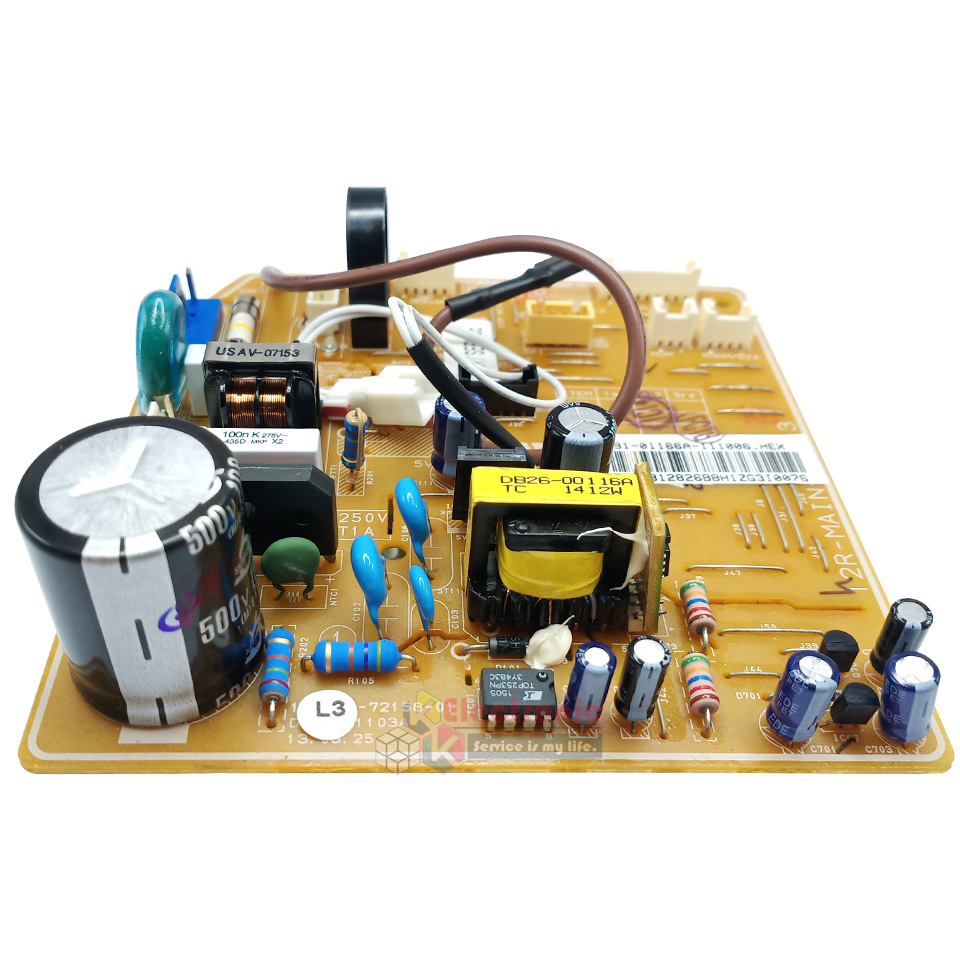 แผงบอร์ดแอร์คอยเย็น ซัมซุง Samsung-แผงควบคุมแอร์-DB93-12826B/อะไหล่แท้ สำหรับรุ่น- AR24FCSEFUUNST-พร้อมรายละเอียดการเซ็ทโค้ด