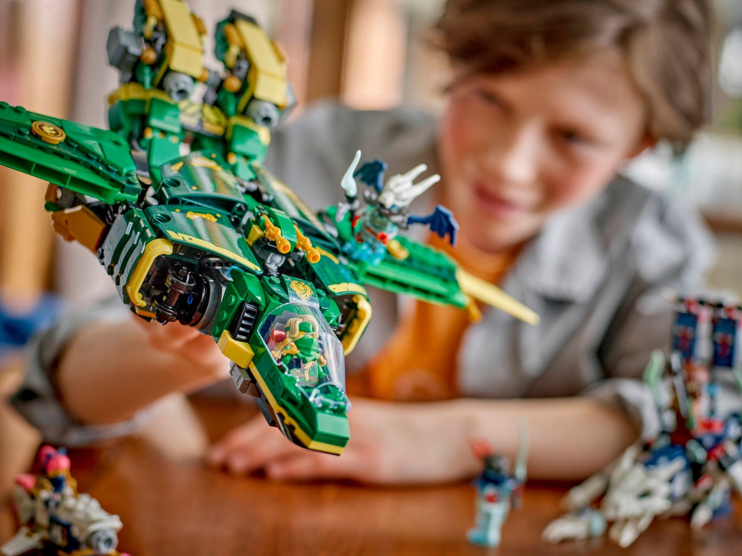 LEGO Ninjago เลโก้ 71845 Lloyd's Jet Mech
