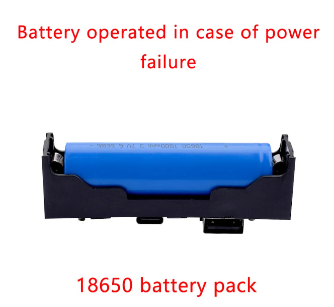 Type-c UPS 5V 18650 Lithium Battery Charger Board DC-DC Step Up Booster UPS Converter Charging Backup Power Supply