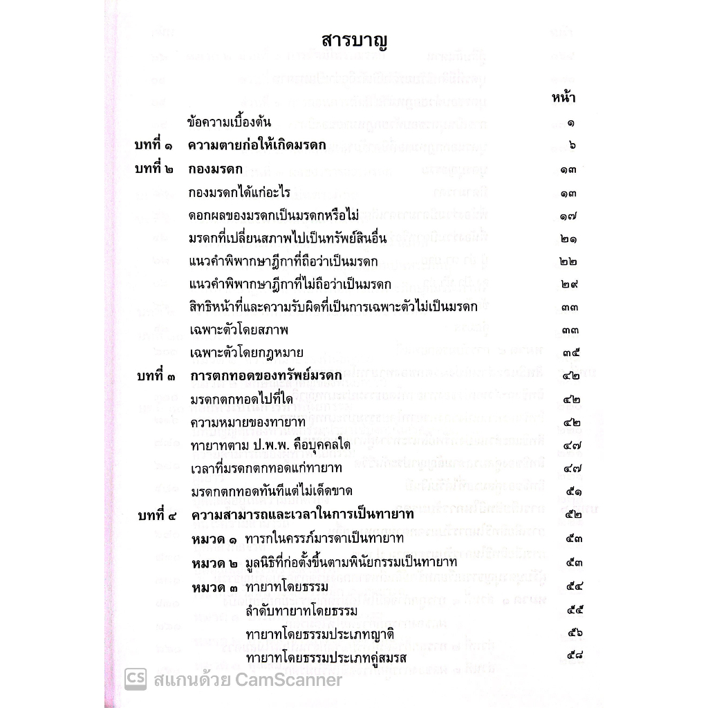 คำอธิบาย ป.พ.พ. บรรพ 6 มรดก (กีรติ กาญจนรินทร์) ปีที่พิมพ์ : มกราคม 2566 (ครั้งที่ 5)