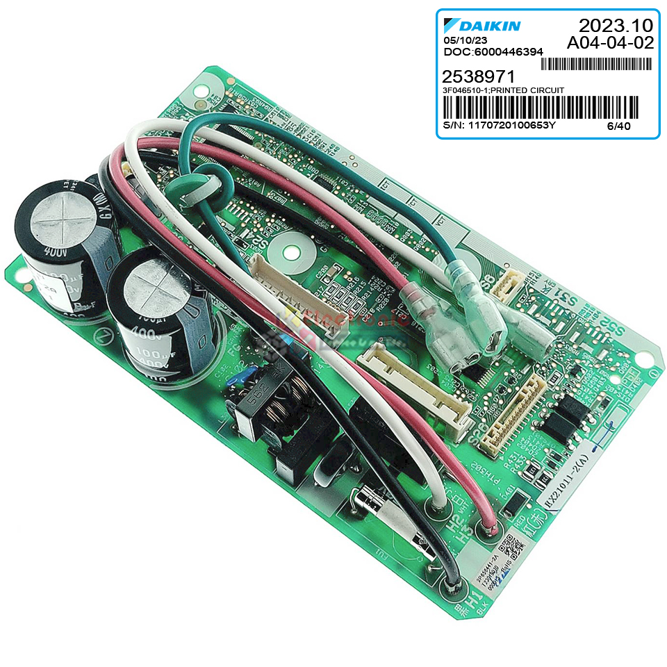 แผงบอร์ดแอร์คอยเย็นDAIKIN-ไดกิ้น ใช้ได้ 3 รุ่นที่ระบุไว้-อะไหล่ใหม่แท้บริษัท #อะไหล่แอร์DAIKIN