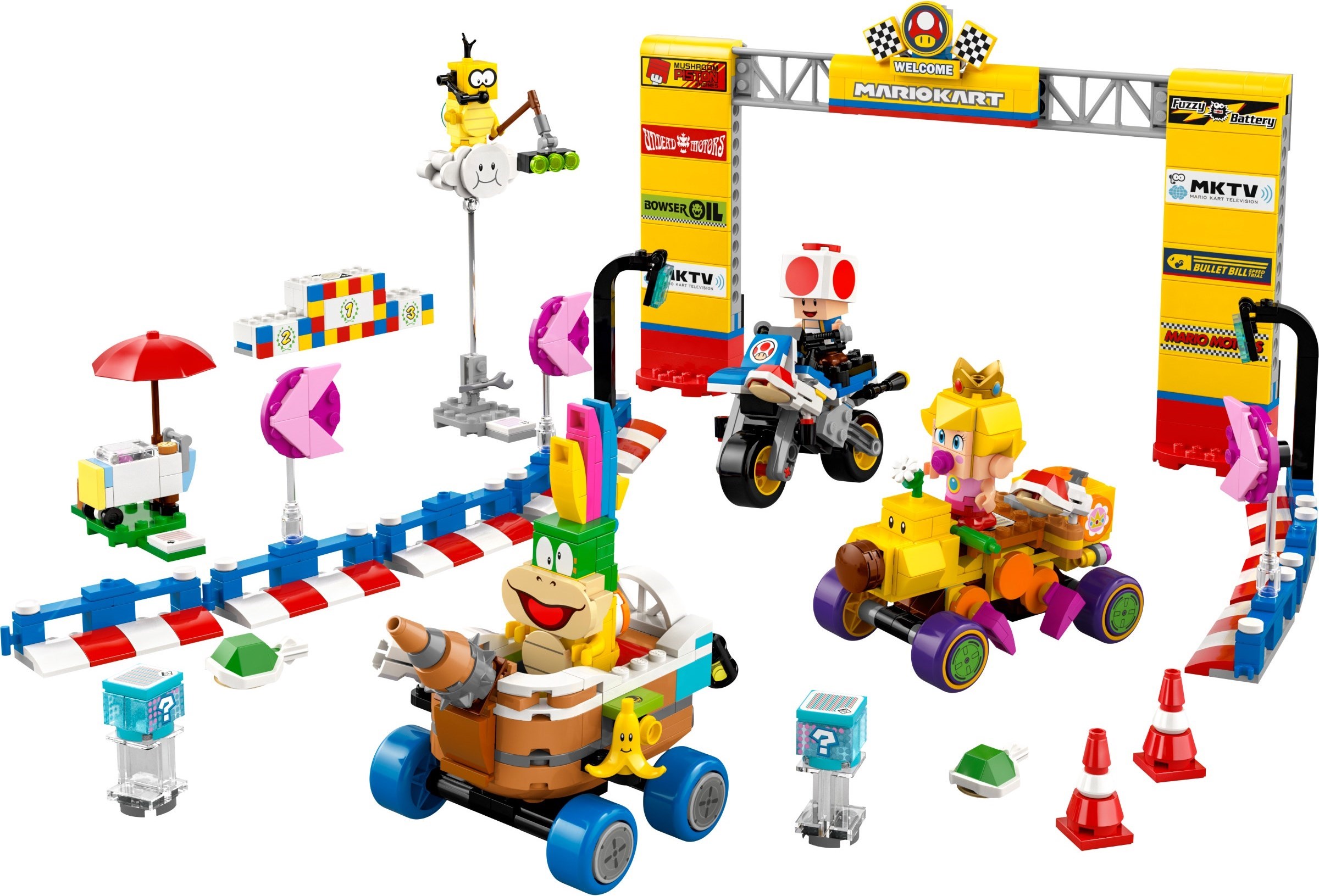 LEGO Super Mario เลโก้ 72036 Baby Peach & Grand Prix Set