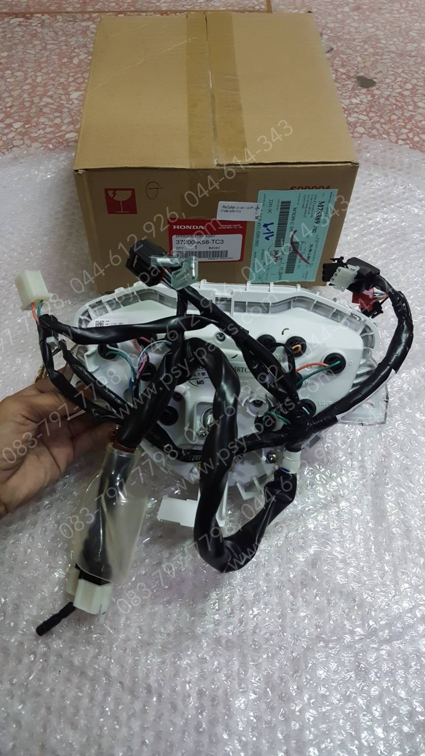 เรือนไมล์ชุด WAVE 110-I/19 สตาร์ทเท้า แท้ๆ 37200-K58-TC3 (ใช้กับรุ่นสตาร์ทมือไม่ได้)