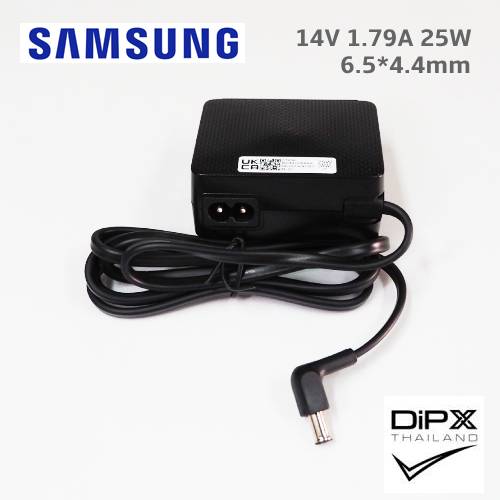 Adapter SAMSUNG 14V 1.79A 25W (6.5x4.4mm) Slim สินค้าใหม่แท้ แถมสายไฟ