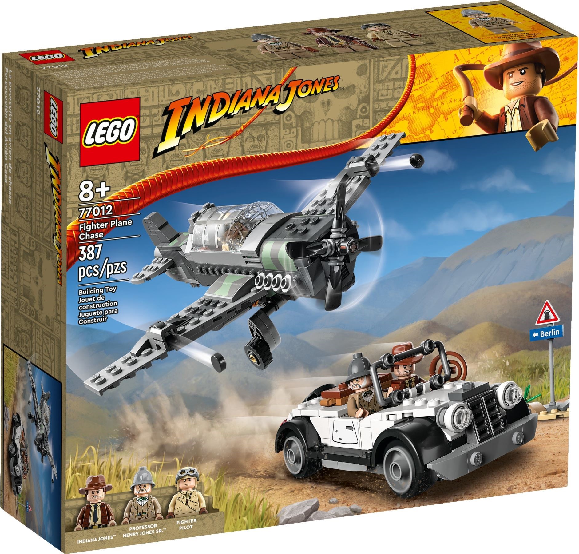 LEGO เลโก้ Indiana Jones 77012 Fighter Plane Chase
