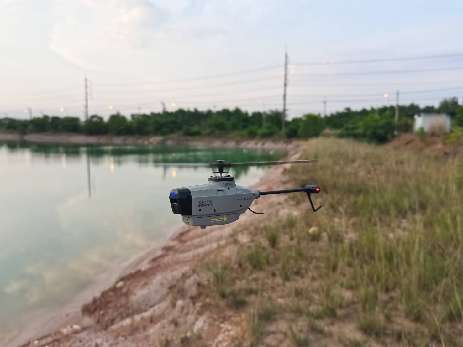 RC ERA C127 AI SENTRY SPY DRONE FPV USA ยานบินสอดแนมสหรัฐอเมริกา ระบบ FPV WIFI ติดกล้อง HD 1080P