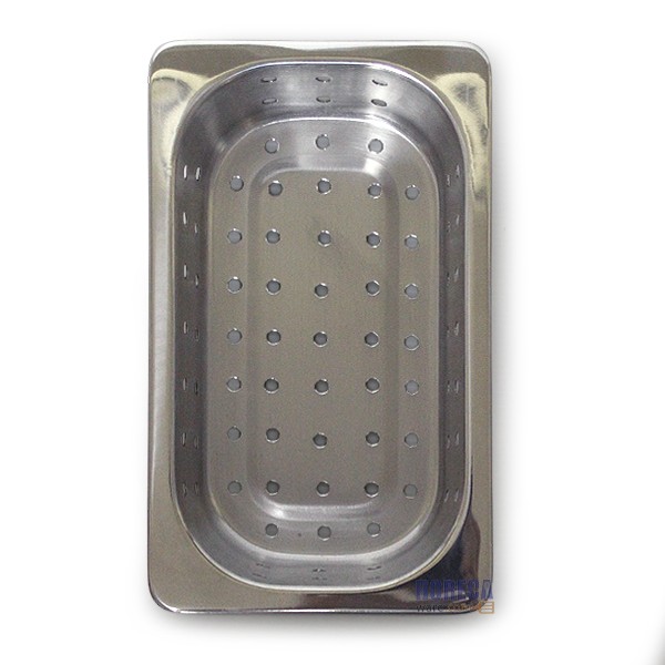 อ่างอุ่นอาหาร 1/4 ใบตื้น เจาะรู สฟิ้งค์