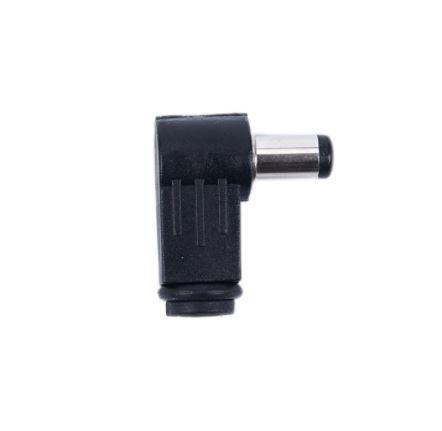 Jack DC Power Connector DC5.5*2.1*9mm. DC5521/25 Male Plug Right Angle L