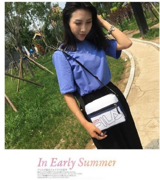 🔥กระเป๋าแฟชั่น สะพายข้าง Fila ฟิล่า No.flla F772