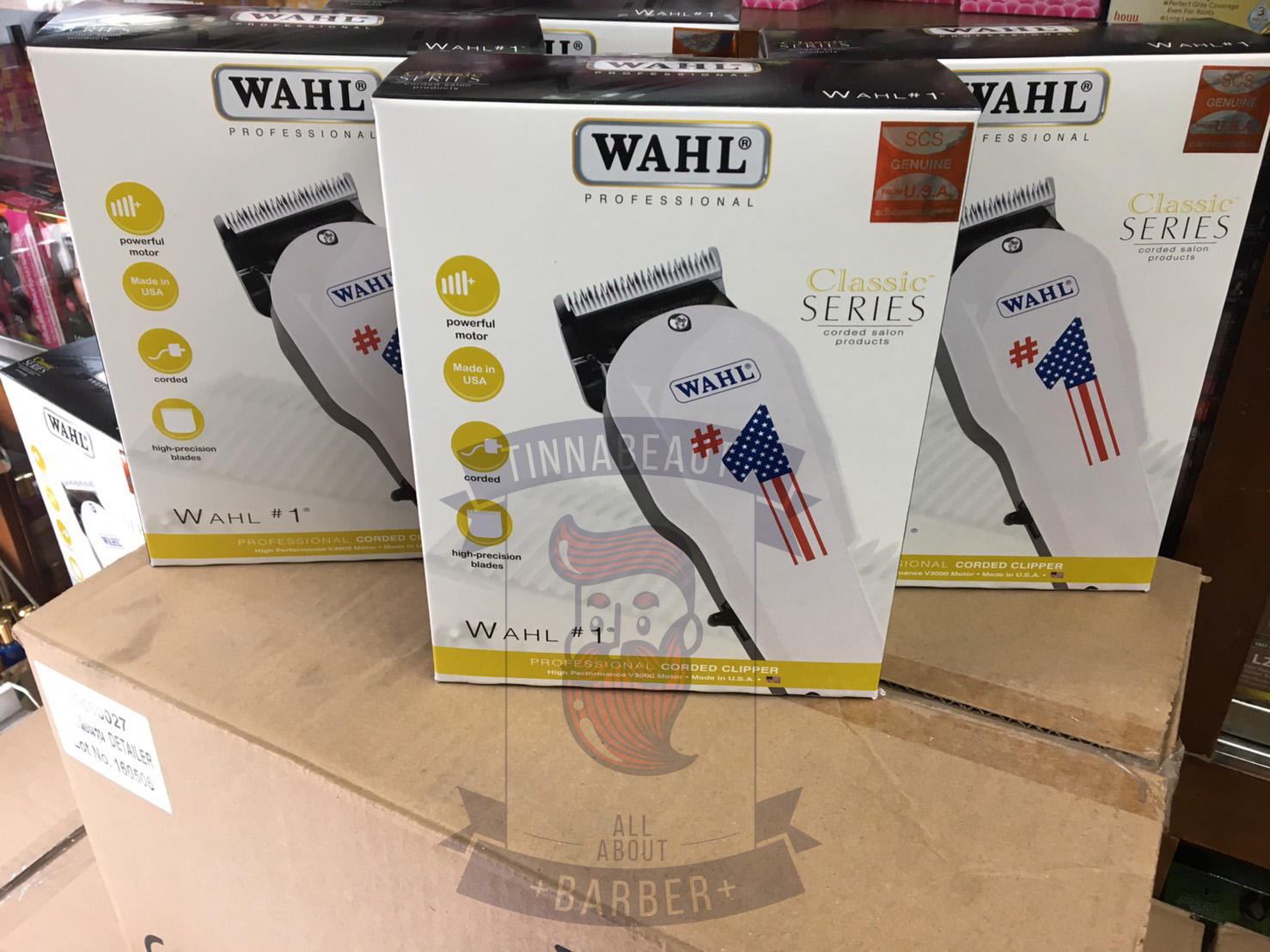 ปัตตาเลี่ยน WAHL#1 V3000 (ไฟไทย)