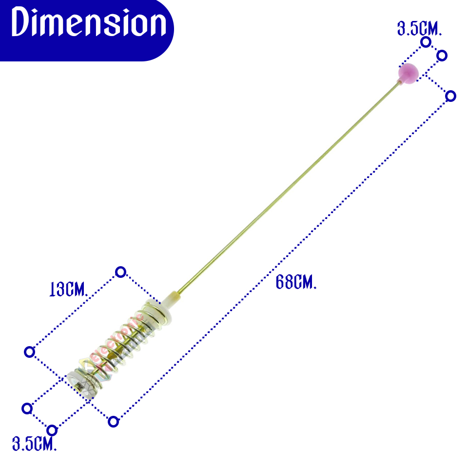 ขาโช๊คเครื่องซักผ้าซัมซุง/โช๊คเครื่องซักผ้าSamsung_ซัมซุง ทั้งชุด 4 ชิ้น-รุ่น WA18M8700GV/ST/WA18M8700GW/ST*อะไหล่แท้*ใช้ได้กับทุกรุ่นที่ทางร้านระบุไว้