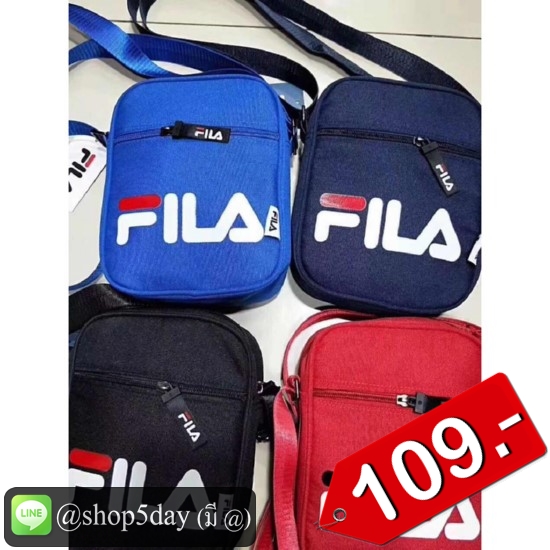 🔥กระเป๋าแฟชั่น สะพายข้าง Fila ฟิล่า No.flla D001