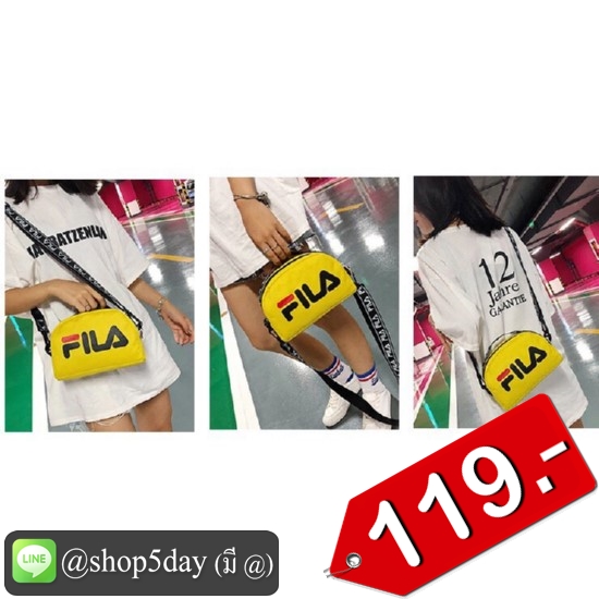 🔥กระเป๋าแฟชั่น สะพายข้าง Fila ฟิล่า No.FB001