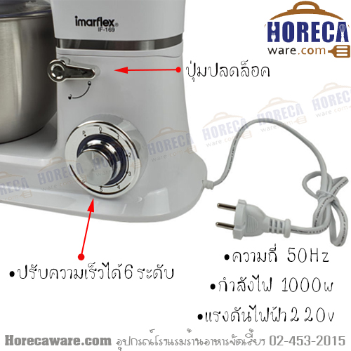 เครื่องผสมอาหาร อิมาร์เฟล็ค [im-if-169]