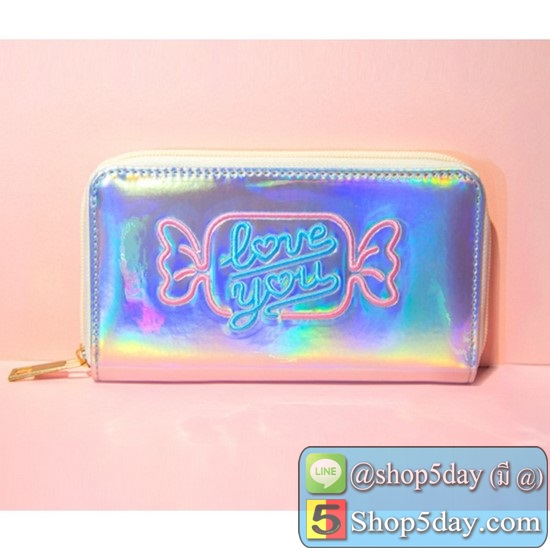 กระเป๋าสตางค์ แฟชั่น กระเป๋าสตางค์ Bentoy Love you