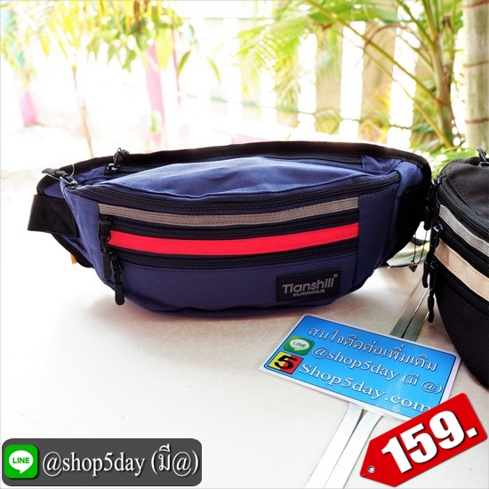 ✔️งานป้าย กระเป๋าคาดอก-เอว New Tianshill