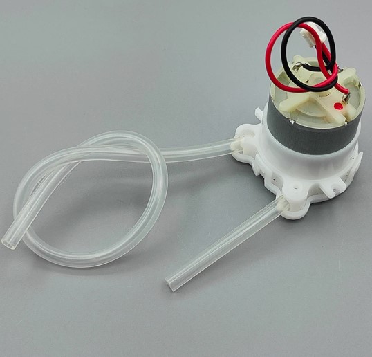 ปั๊มรีดสายยาง DC 5V Small Mini Peristaltic Pump Liquid Water Self-priming Suction Pump